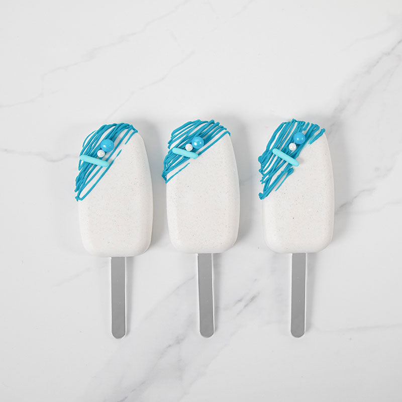 Cakesicle Sticks 10pk - Silver