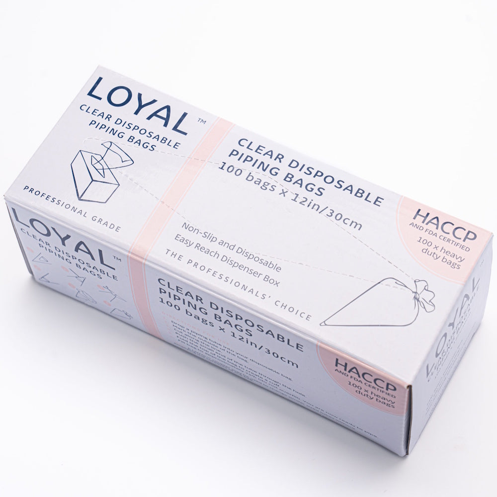LOYAL Piping Bag Clear 100pk - 12"