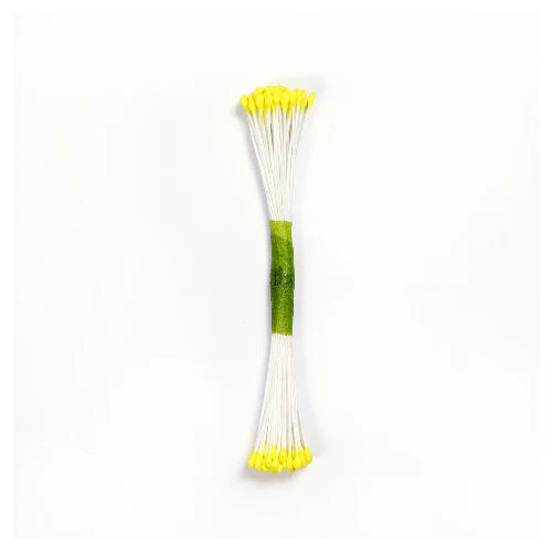 Medium Plain Stamens - Lemon Yellow