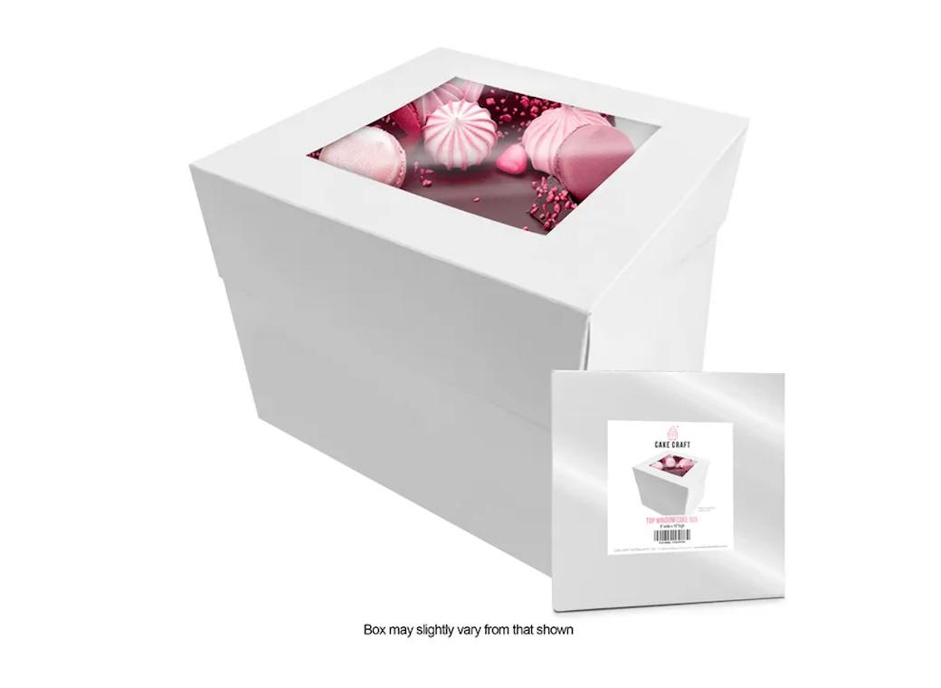 10" Tall Window Cake Box - 8" – Cake & Kitchen