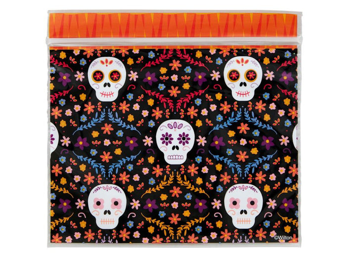 Wilton Day of the Dead Resealable Bags 20pk