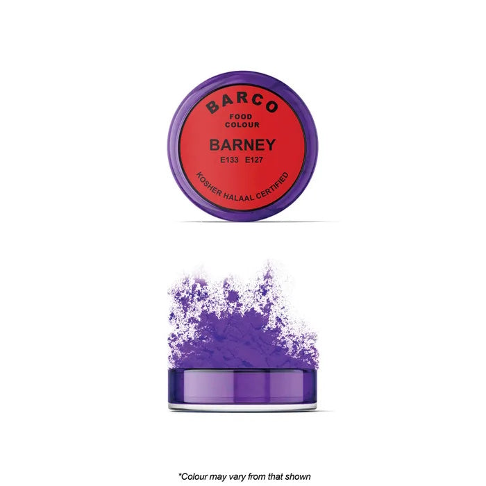 Barco Red Label Food Colour / Dust - Barney Purple