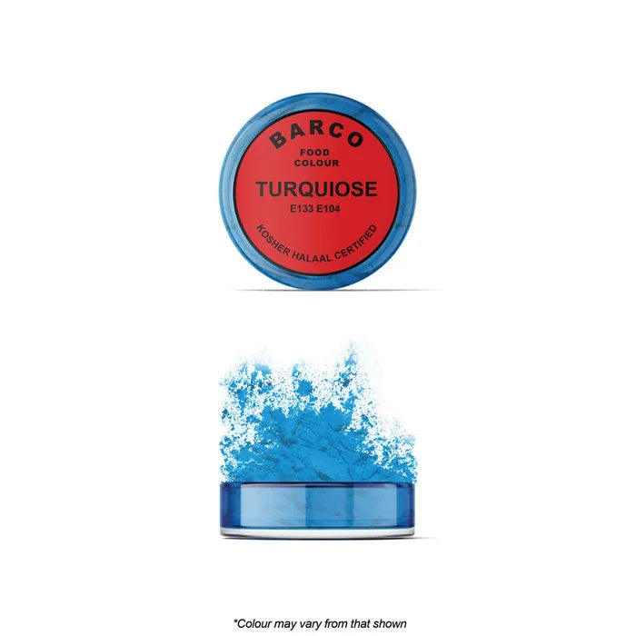 Barco Red Label Food Colour / Dust - Turquoise (Non Edible)