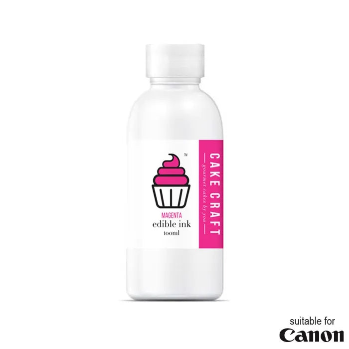Cake Craft Canon Edible Ink Refill Bottle - Magenta