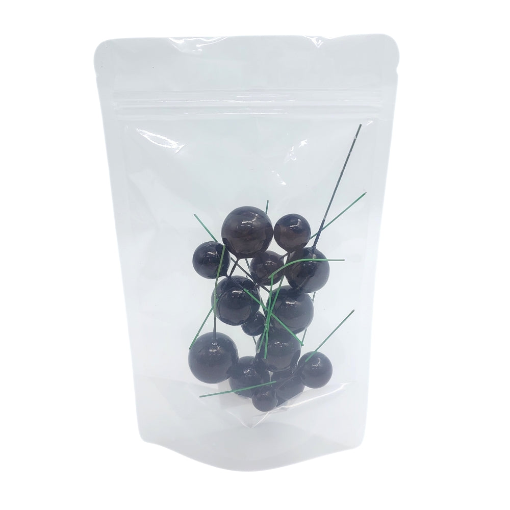 Cake Decorating Balls Black - 12pk