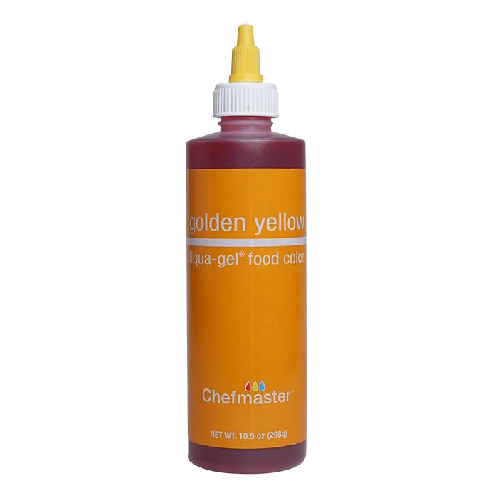 Chefmaster Liqua-Gel Golden Yellow 10.5oz (298g)