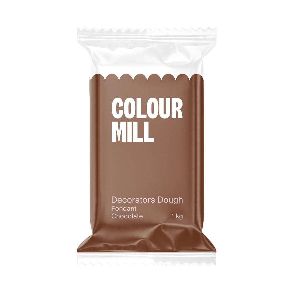 Colour Mill Decorators Dough Fondant - Chocolate 1kg