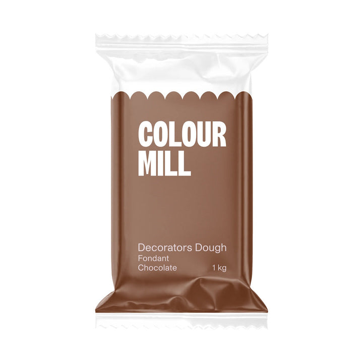 Colour Mill Decorators Dough Fondant - Chocolate 1kg