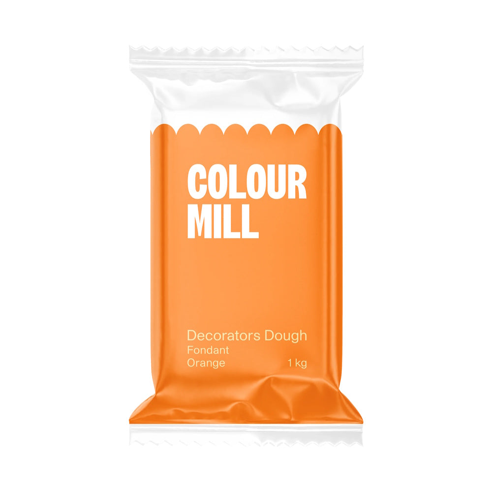 Colour Mill Decorators Dough Fondant - Orange 1kg