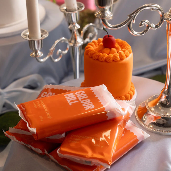 Colour Mill Decorators Dough Fondant - Orange 1kg
