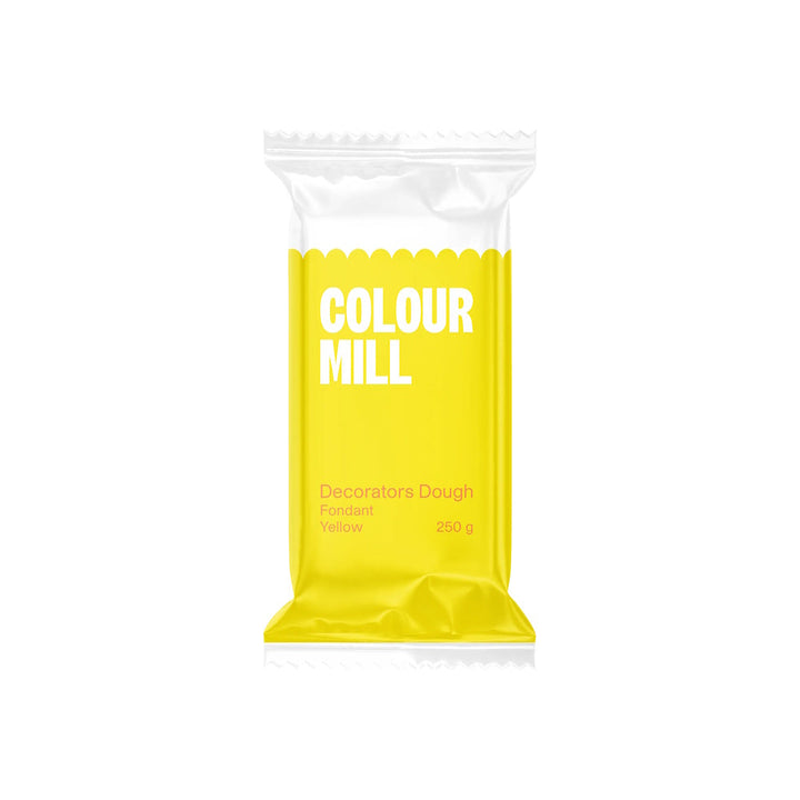 Colour Mill Decorators Dough Fondant - Yellow