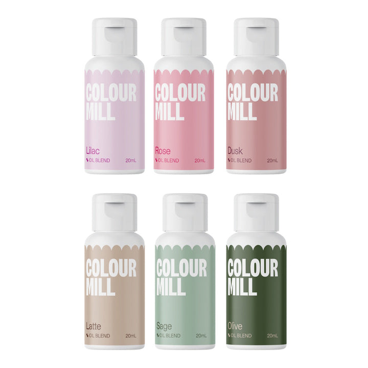 Colour Mill Oil Based Colours 6pk - Botanical