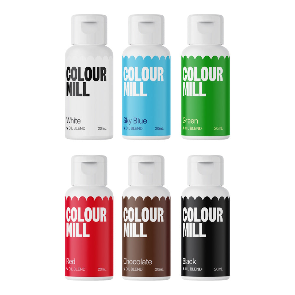 Colour Mill Oil Based Colours 6pk - Holiday