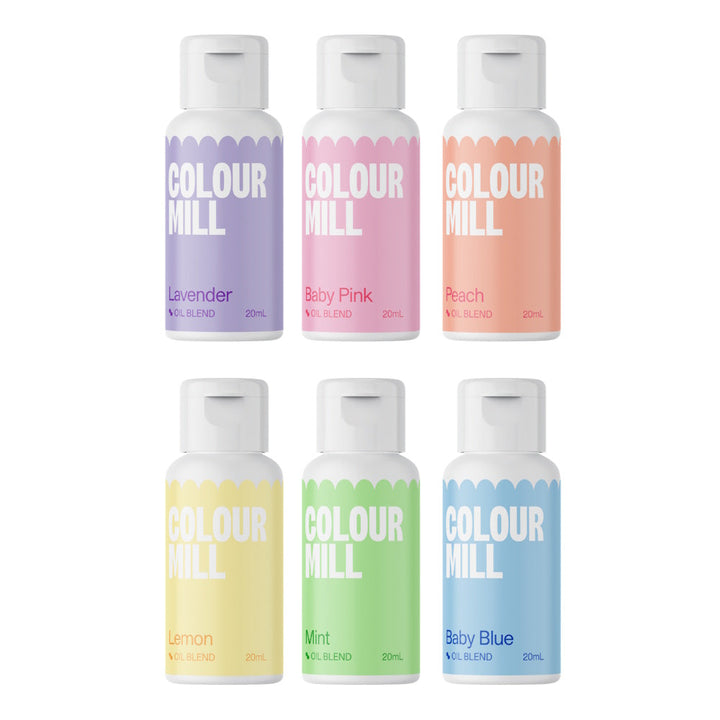 Colour Mill Oil Based Colours 6pk - Pastel