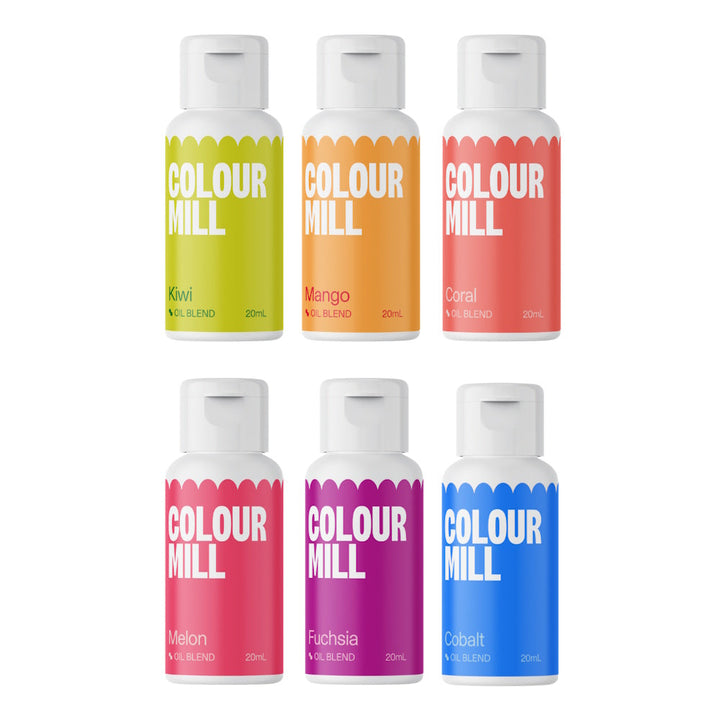 Colour Mill Oil Based Colours 6pk - Tropical