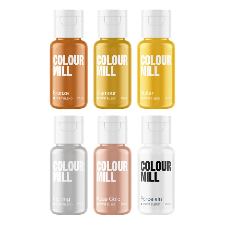 Colour Mill Metallic Paint Blend Pack of 6
