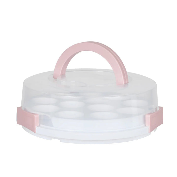 Davis & Waddell 2 in 1 Round Cake & Cupcake Carrier