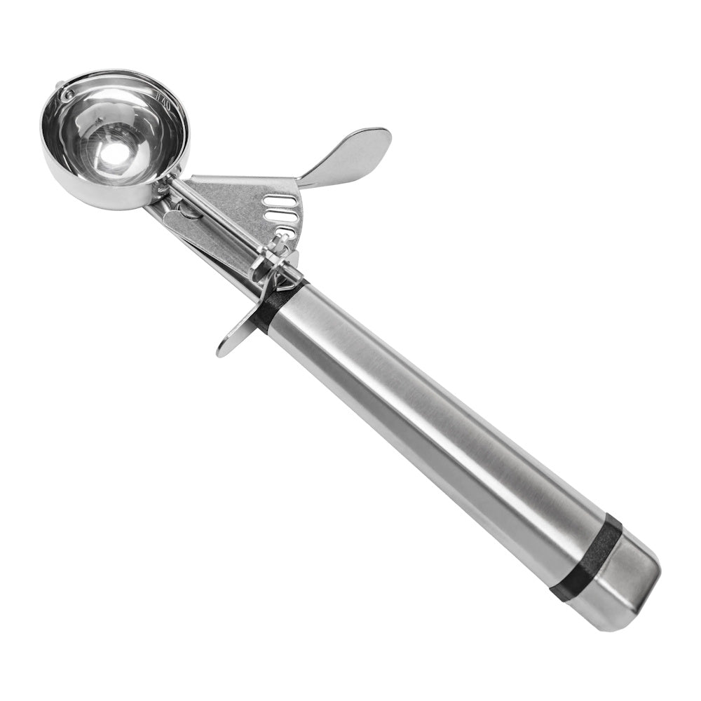 Fat Daddio's Thumb Press Stainless Steel Scoop - Standard #40
