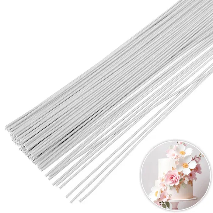 White Flower Wire 20 Gauge 50pk