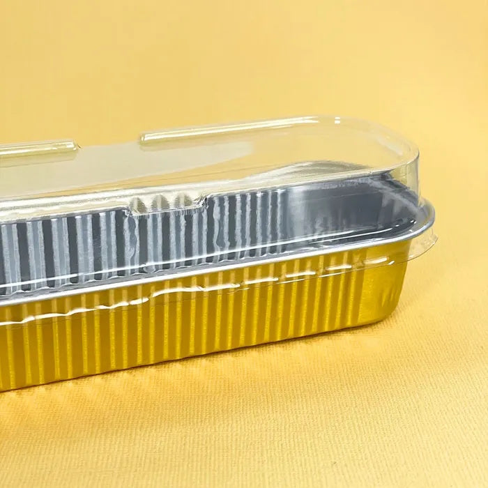 Wish Foil Rectangle Baking Cups (Mini Loaf Pan) 10pk - Gold