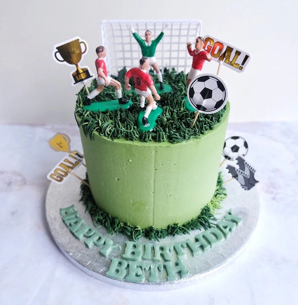 Football Cupcake Toppers 12pk