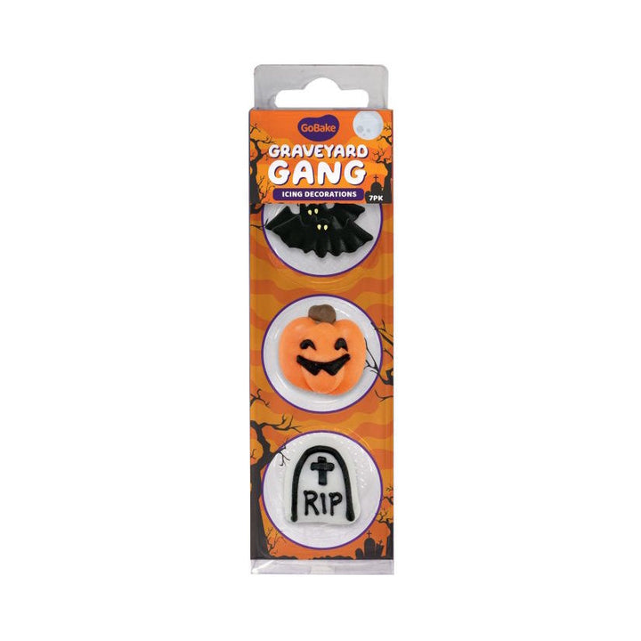 GoBake Icing Decorations - Graveyard Gang 7pk