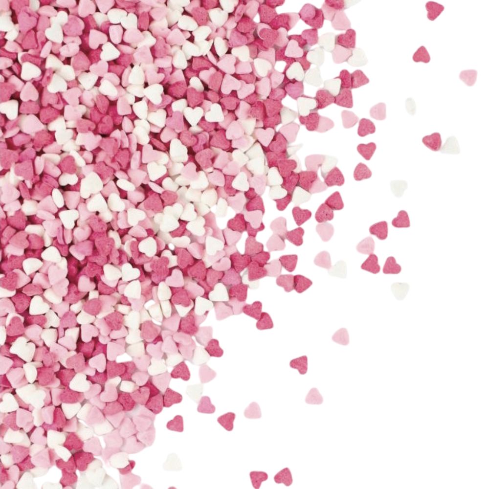 GoBake Sprinkle Shapes Mini Hearts - Pastel