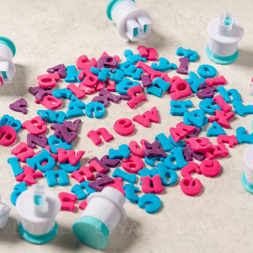 LOYAL Mini Alphabet Plunger Cutters - Uppercase (26pcs)