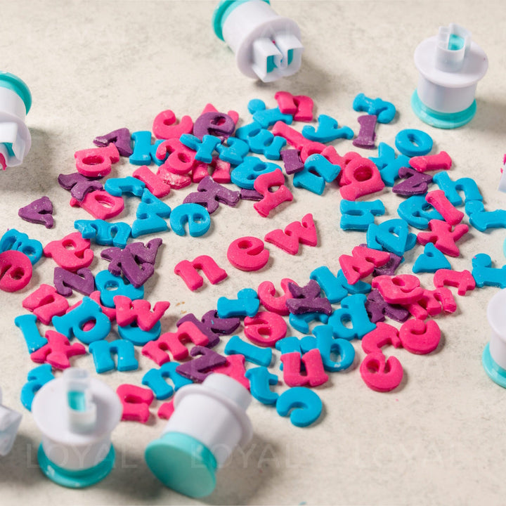 LOYAL Mini Alphabet Plunger Cutters - Uppercase (26pcs)