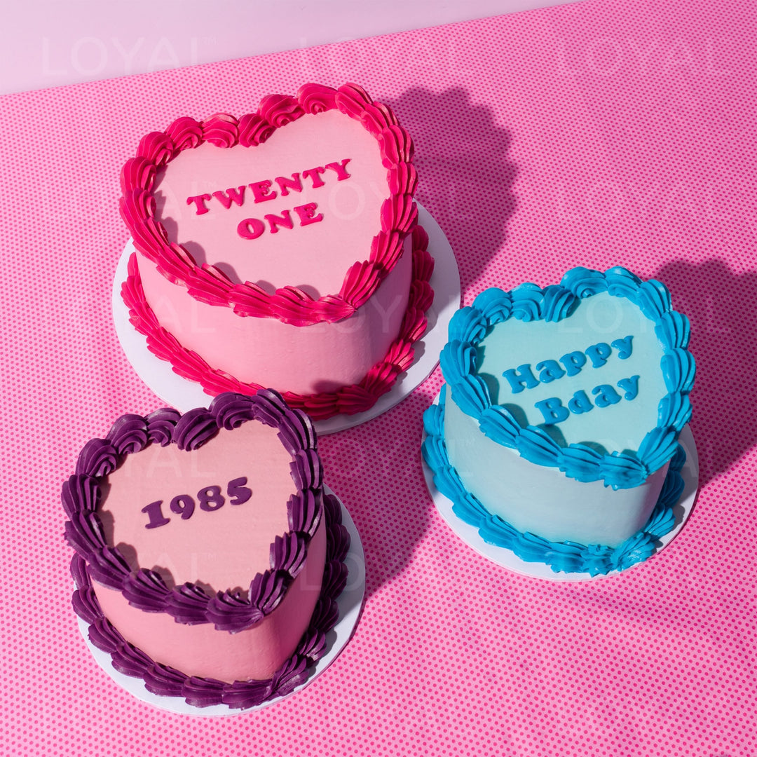 LOYAL Mini Alphabet Plunger Cutters - Lowercase (26pcs)