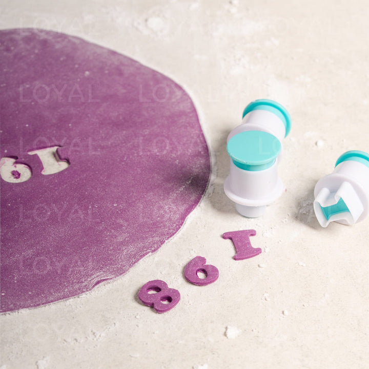LOYAL Mini Number Plunger Cutters (10pcs)
