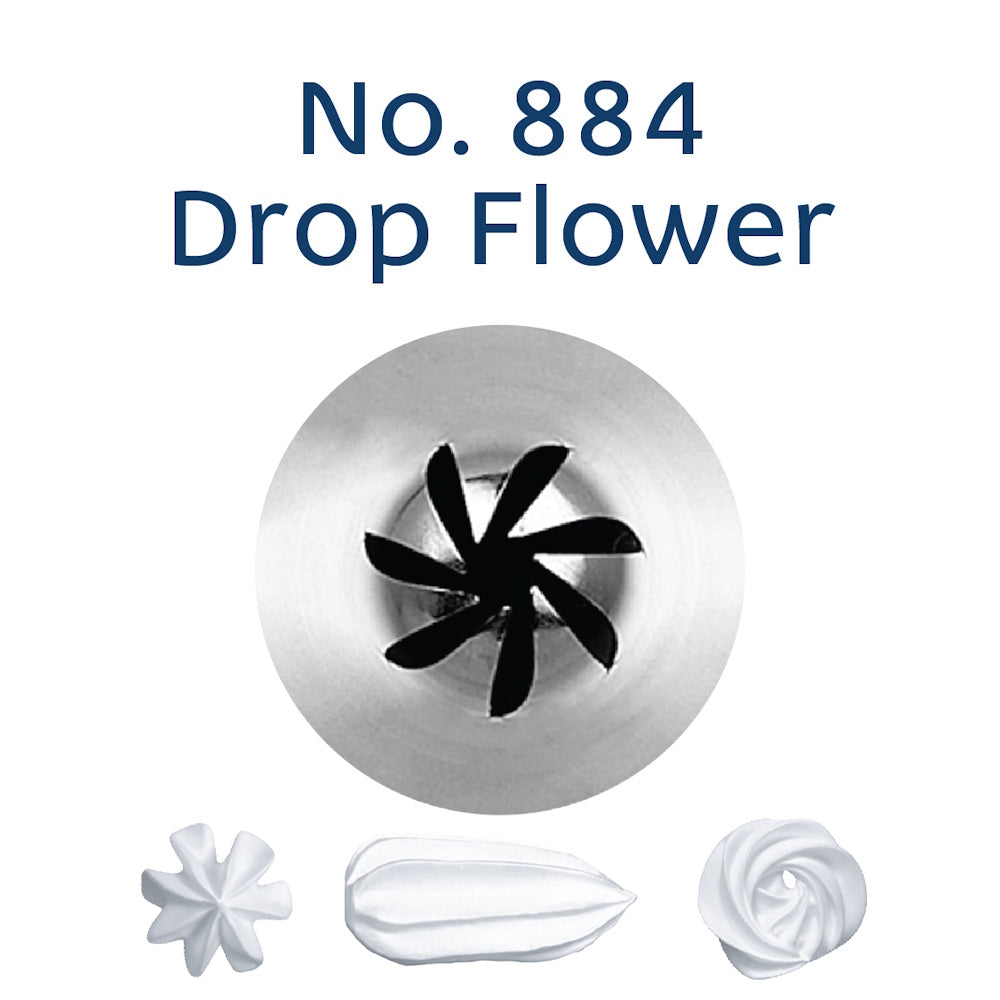 Loyal Drop Flower Piping Tip #884