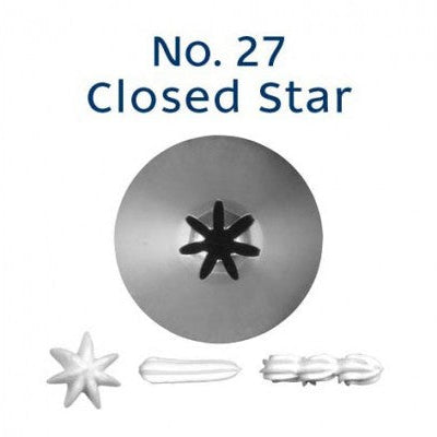 Loyal Closed Star Piping Tip #27