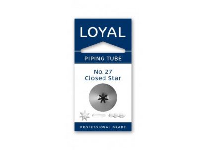 Loyal Closed Star Piping Tip #27