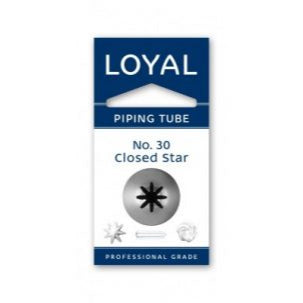 Loyal Closed Star Piping Tip #30