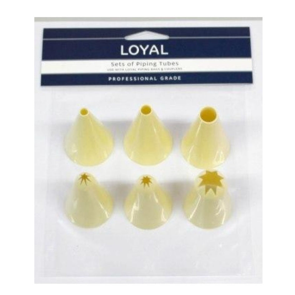 Loyal Pastry Piping Tube Set-Assorted 7pc