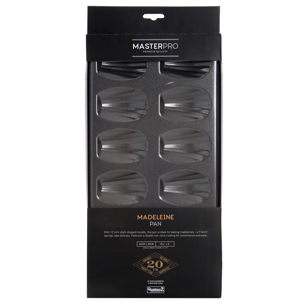 MasterPro Non-Stick 12 Hole Madeleine Pan