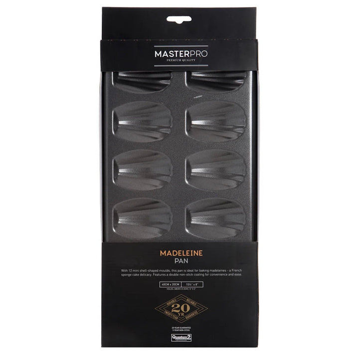 MasterPro Non-Stick 12 Hole Madeleine Pan