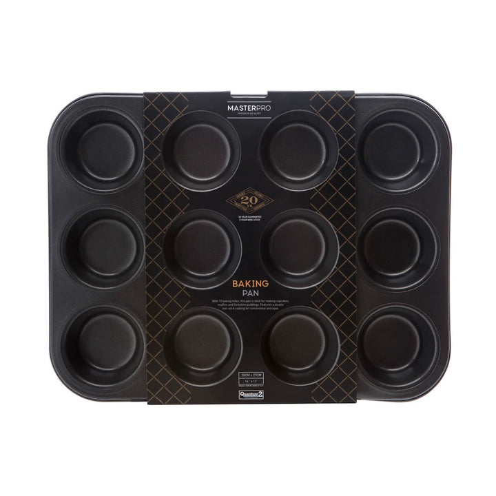 MasterPro Non-Stick 12 Cup Muffin/Cupcake Pan