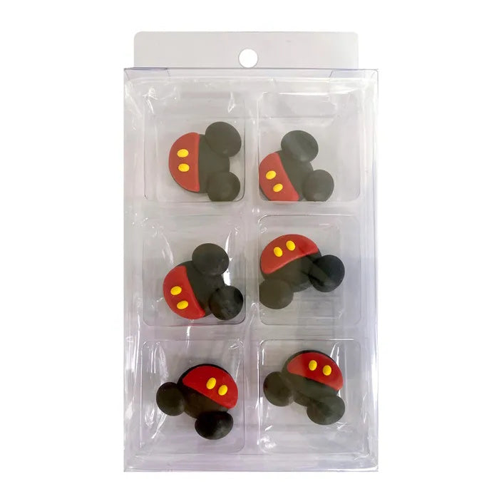 Sugar Icing Decorations 6pk - Mickey ** BB Dec 25 **