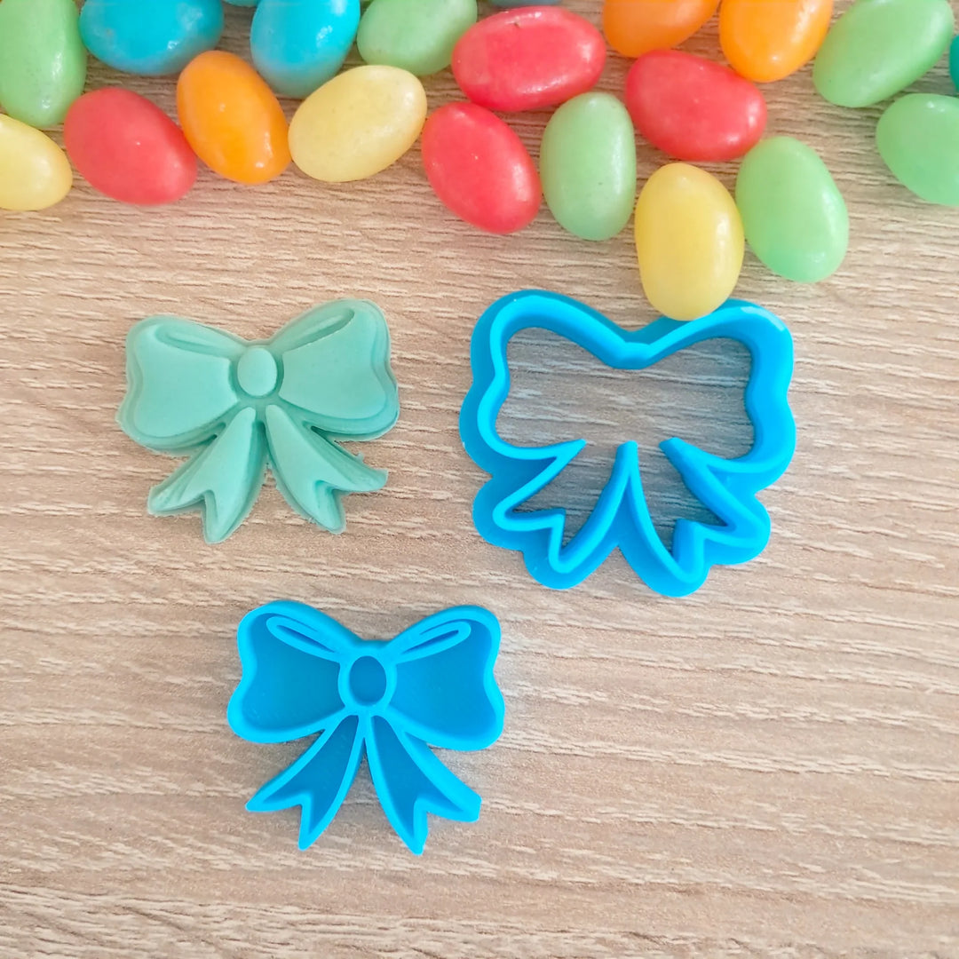 Mini Bow Cookie Cutter & Embosser