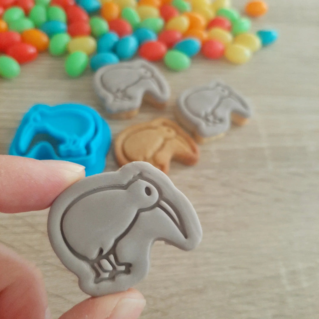 Mini Kiwi Cookie Cutter & Embosser