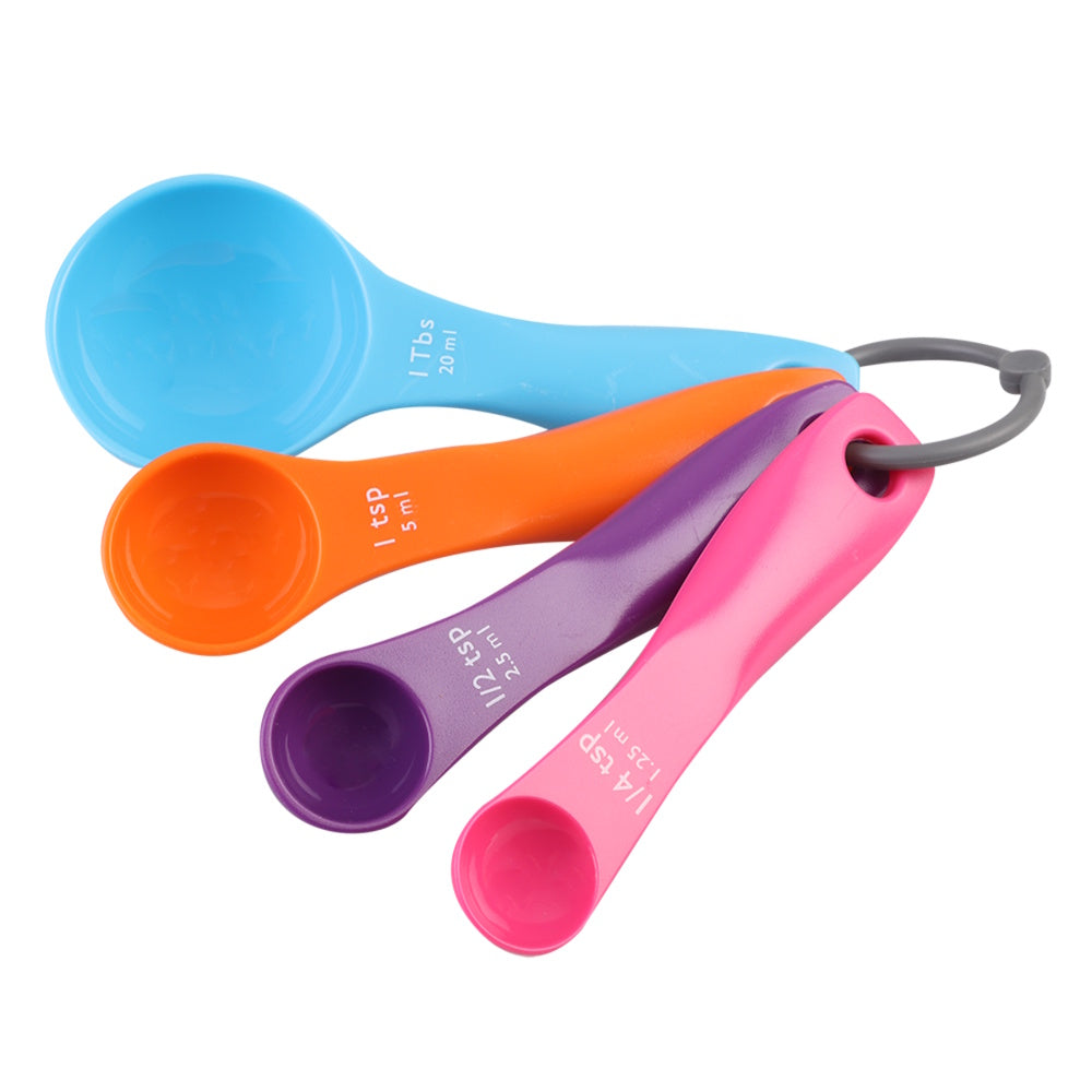 Appetito Plastic Measuring Spoons Set of 4