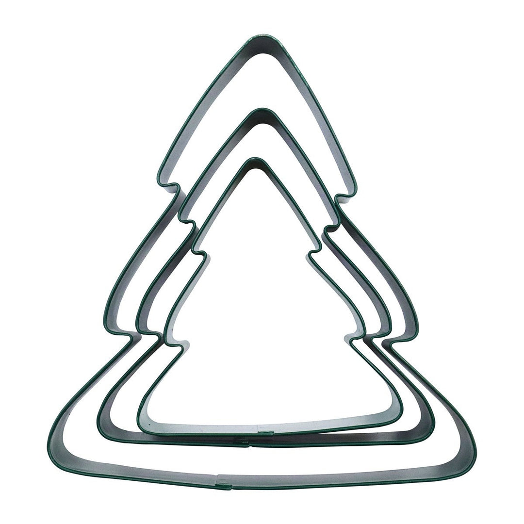 PME Christmas Tree Cookie Cutters Set of 3