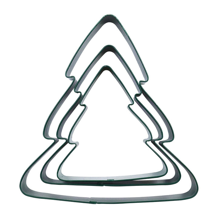 PME Christmas Tree Cookie Cutters Set of 3
