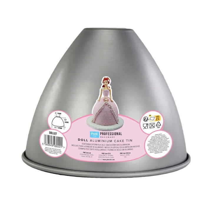 PME Doll Cake Pan 7.2in