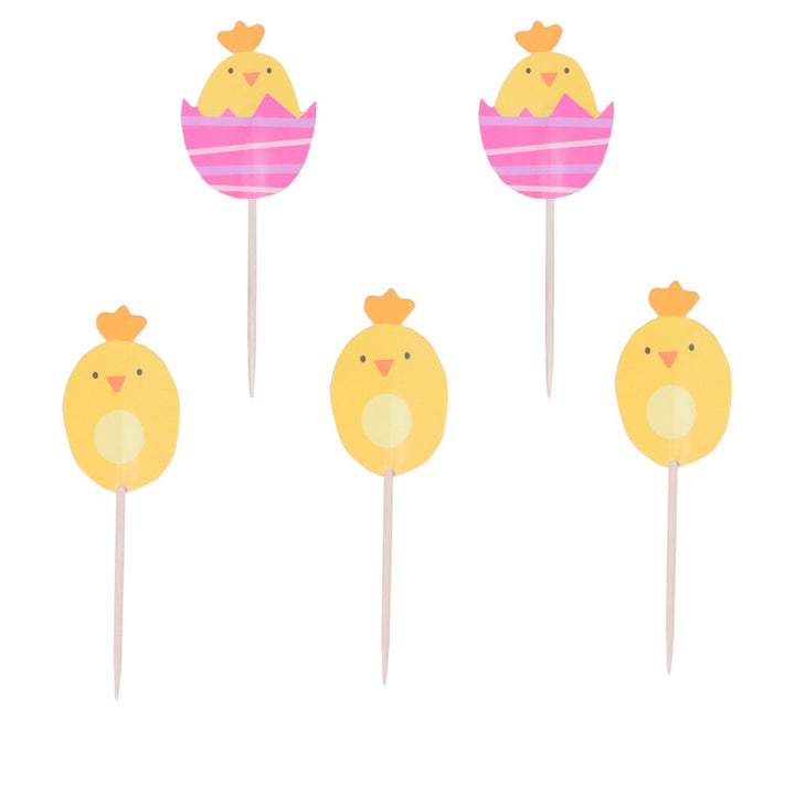 PME Easter Cupcake Toppers - Chicks 24pk