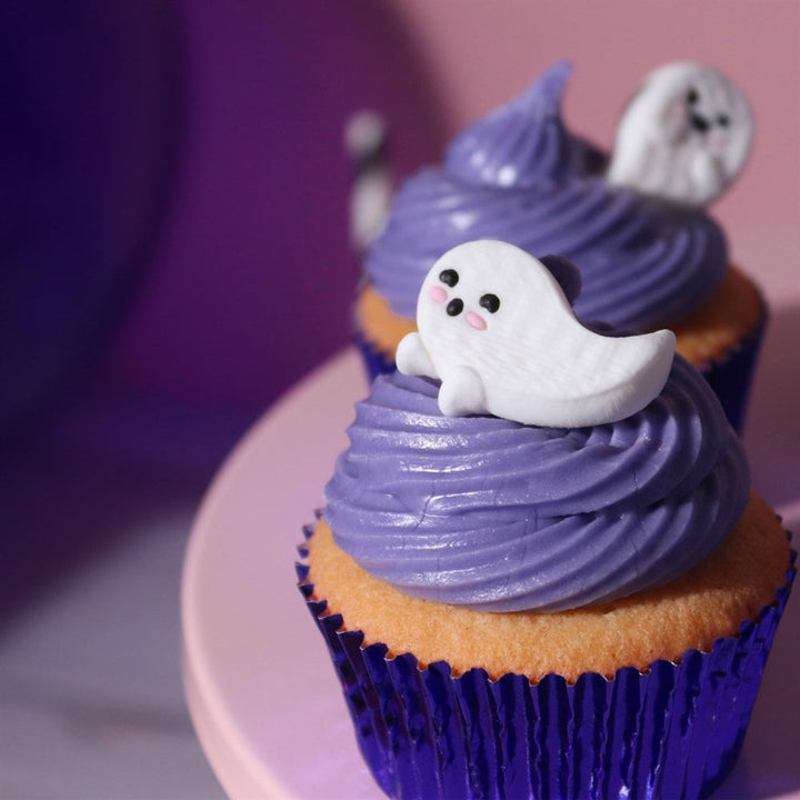 PME Edible Sugar Decorations - Friendly Ghosts 12pk