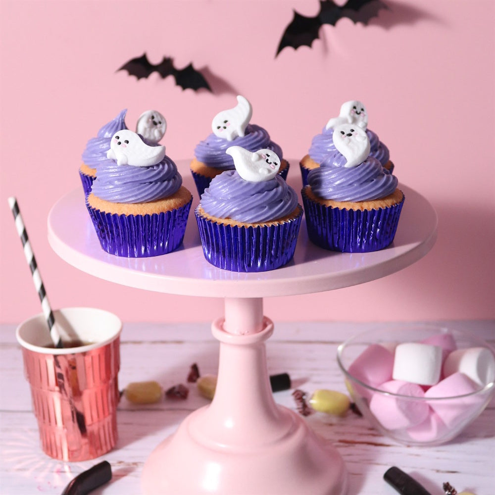 PME Edible Sugar Decorations - Friendly Ghosts 12pk