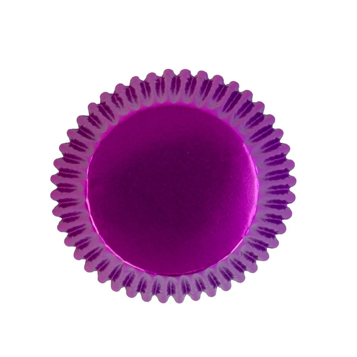 PME Foil-lined Cupcake Cases 30pk - Metallic Purple